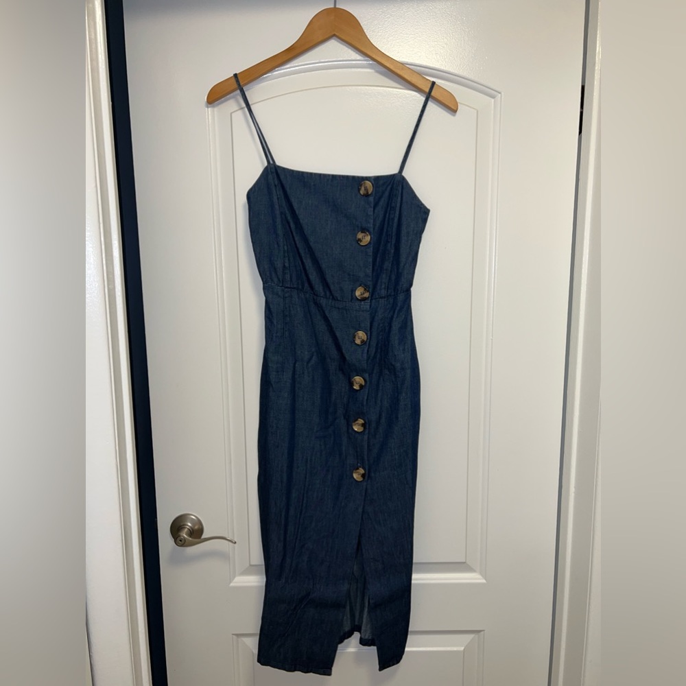 Topshop midi dress